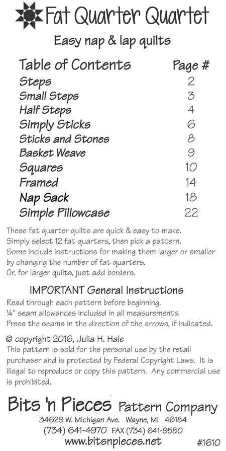 Fat Quarter Quartet - Image 5